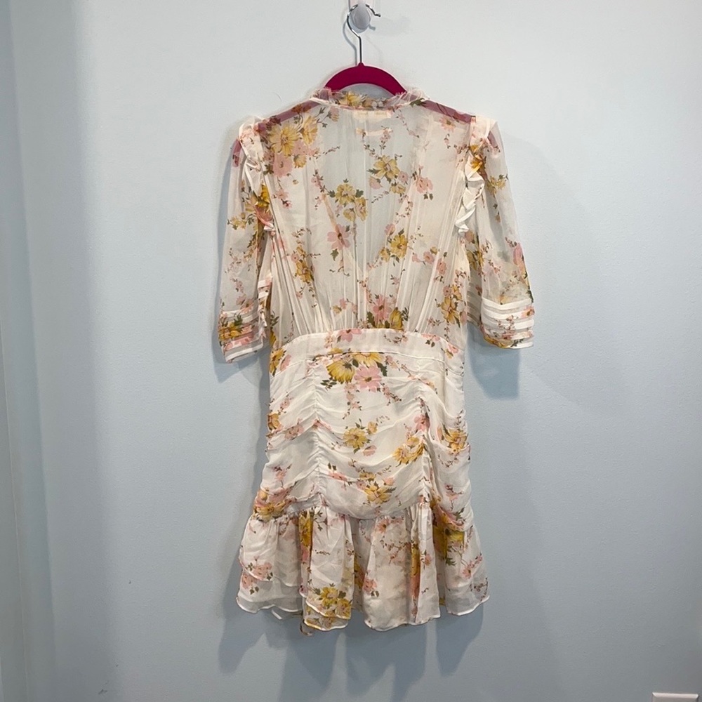 LoveShackFancy “Arlo” Dress in wisteria yellow 8 - Picture 5 of 5